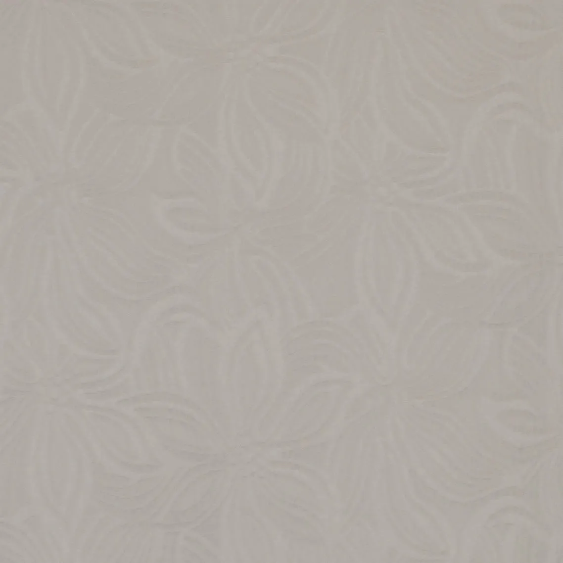 Jacquard ecru met grote bloemen