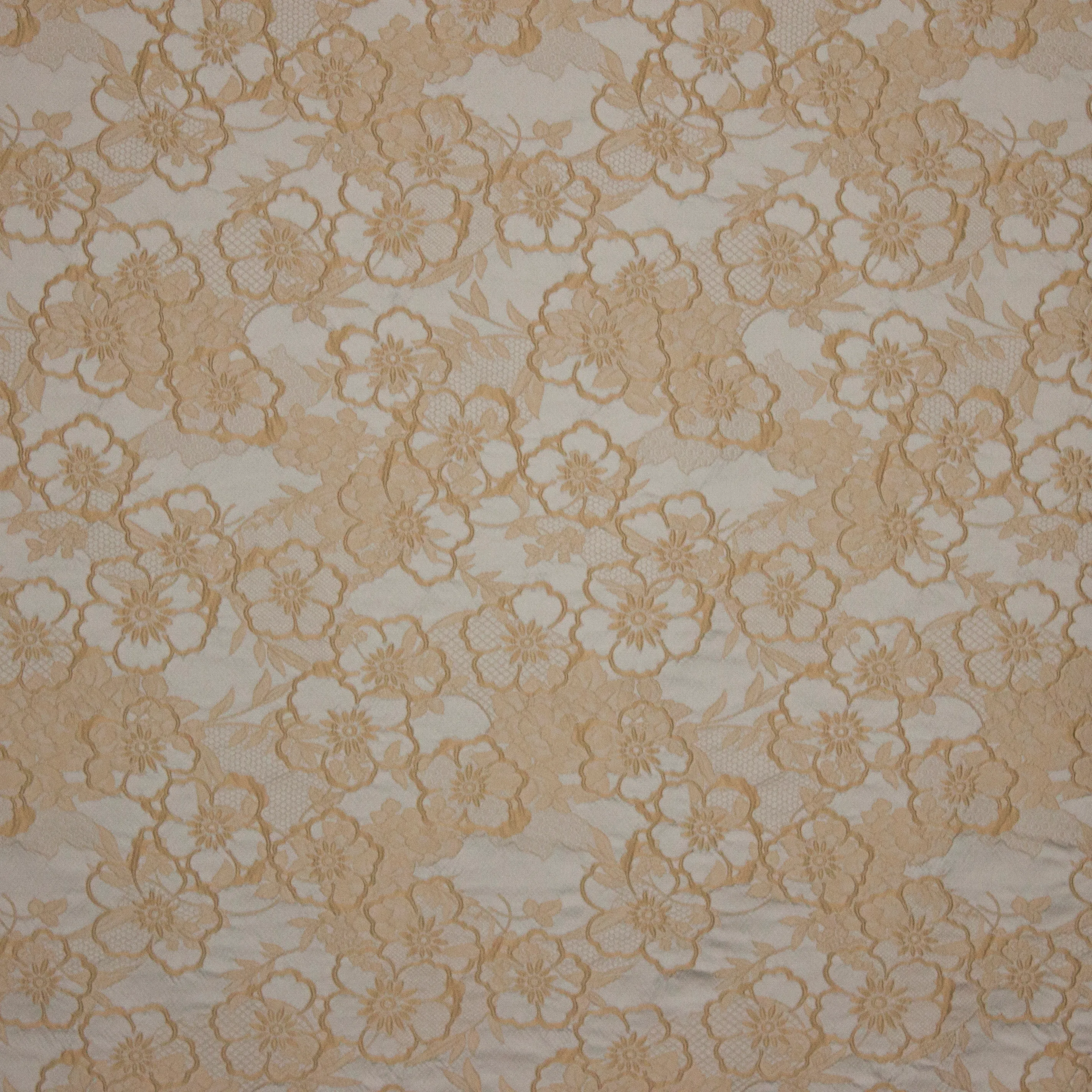 Jacquard met bloemen