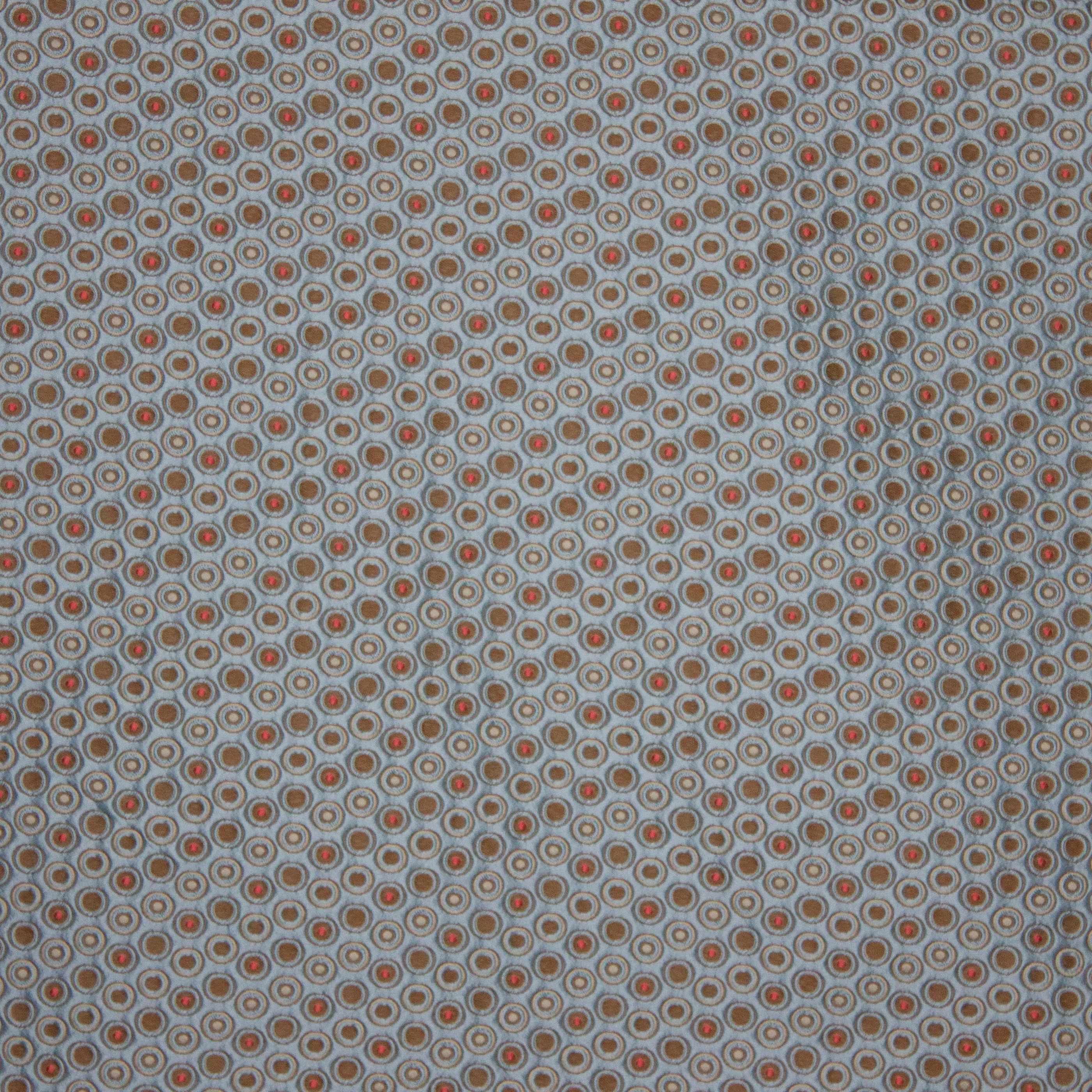 Jacquard met ingeweven bolletjes