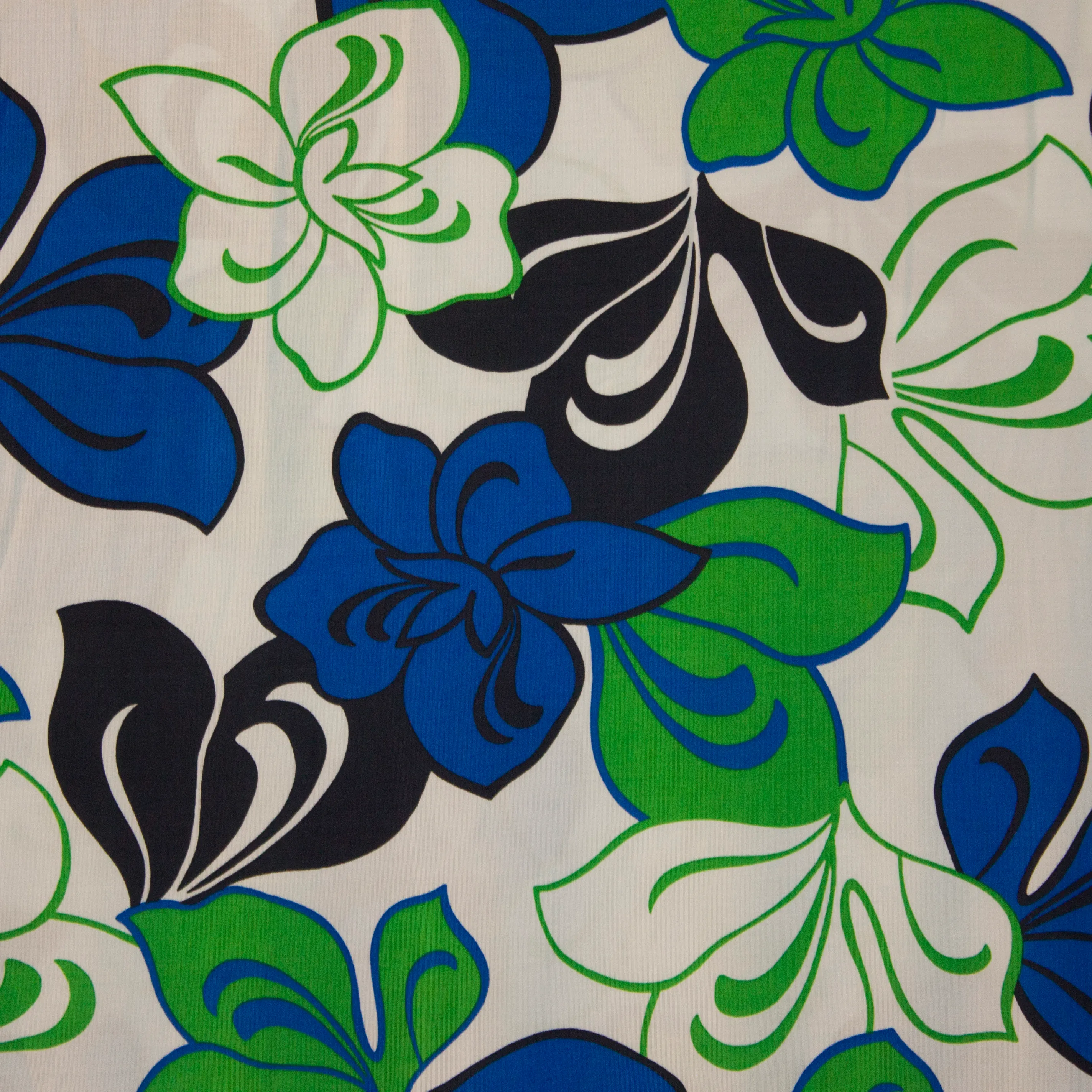 soepele tricot met bloemenprint