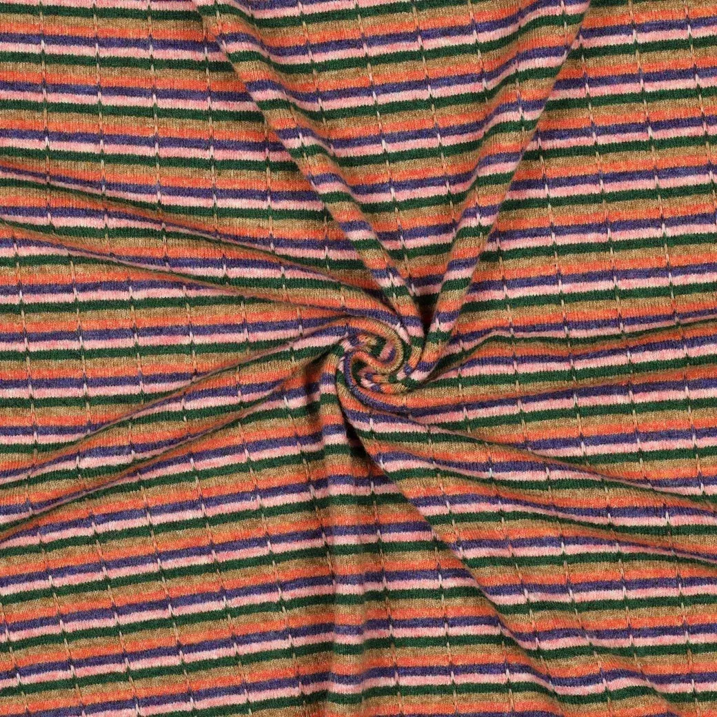 Gebreide jacquard met strepen - Poppy
