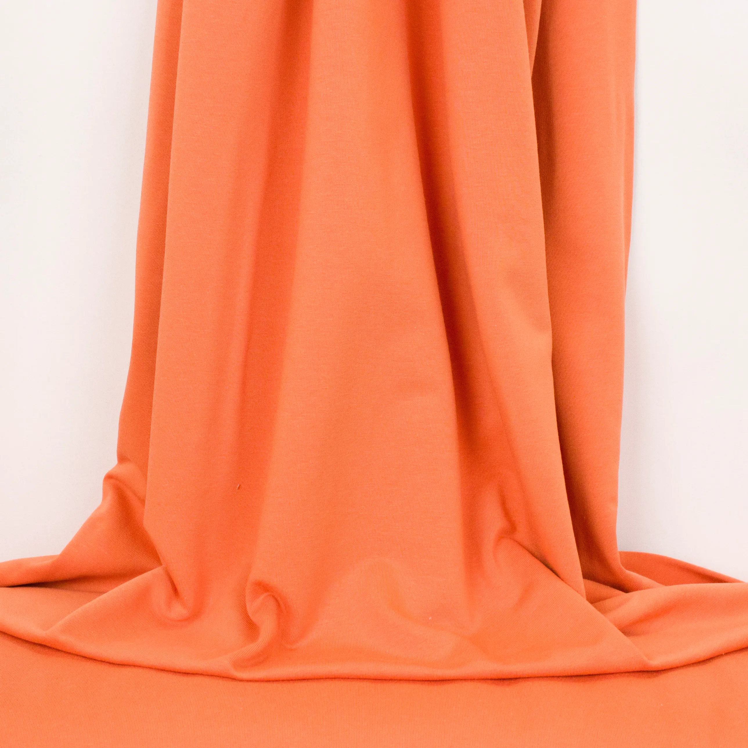 French terry oranje - About blue fabrics