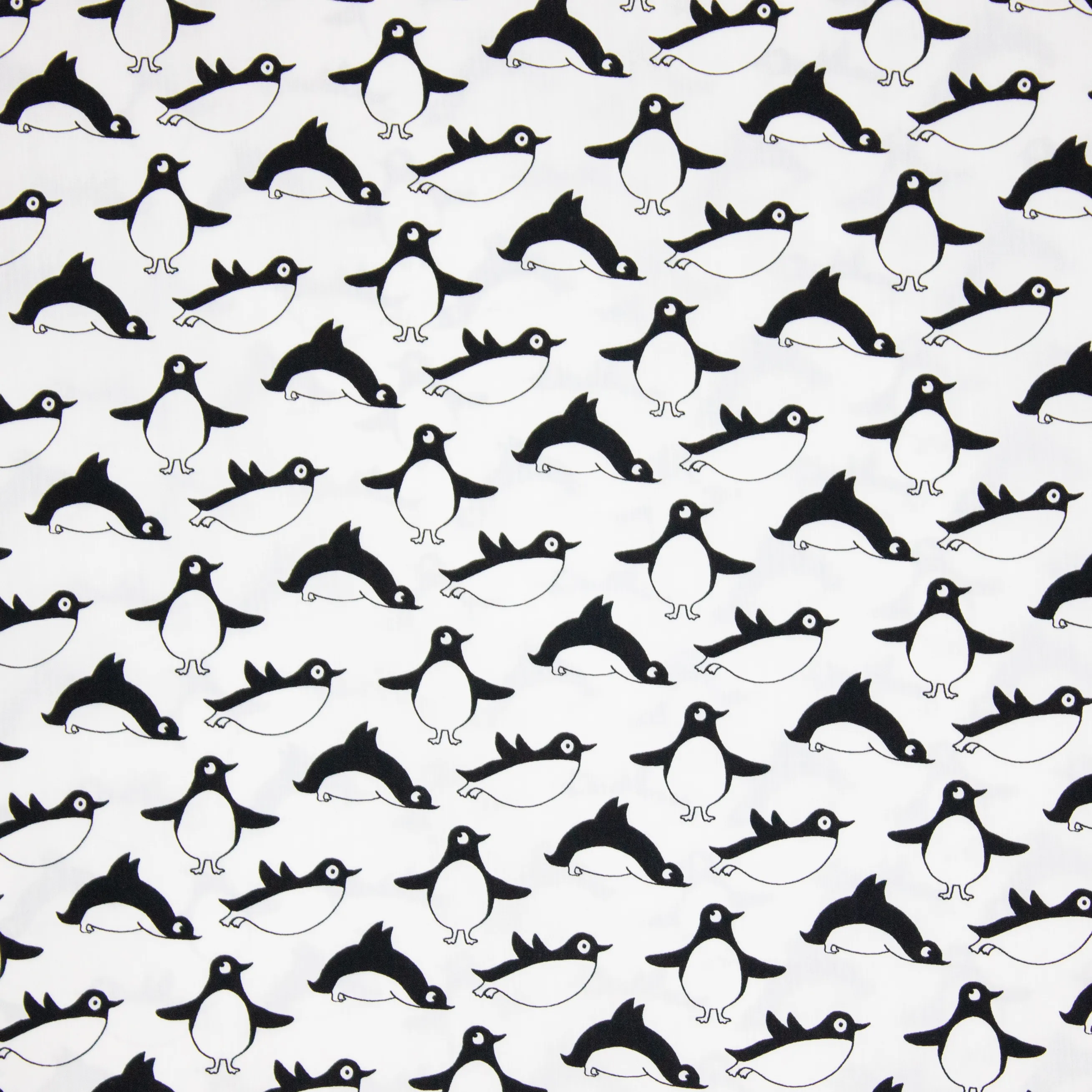 Katoen met pinguïns - Eva Mouton