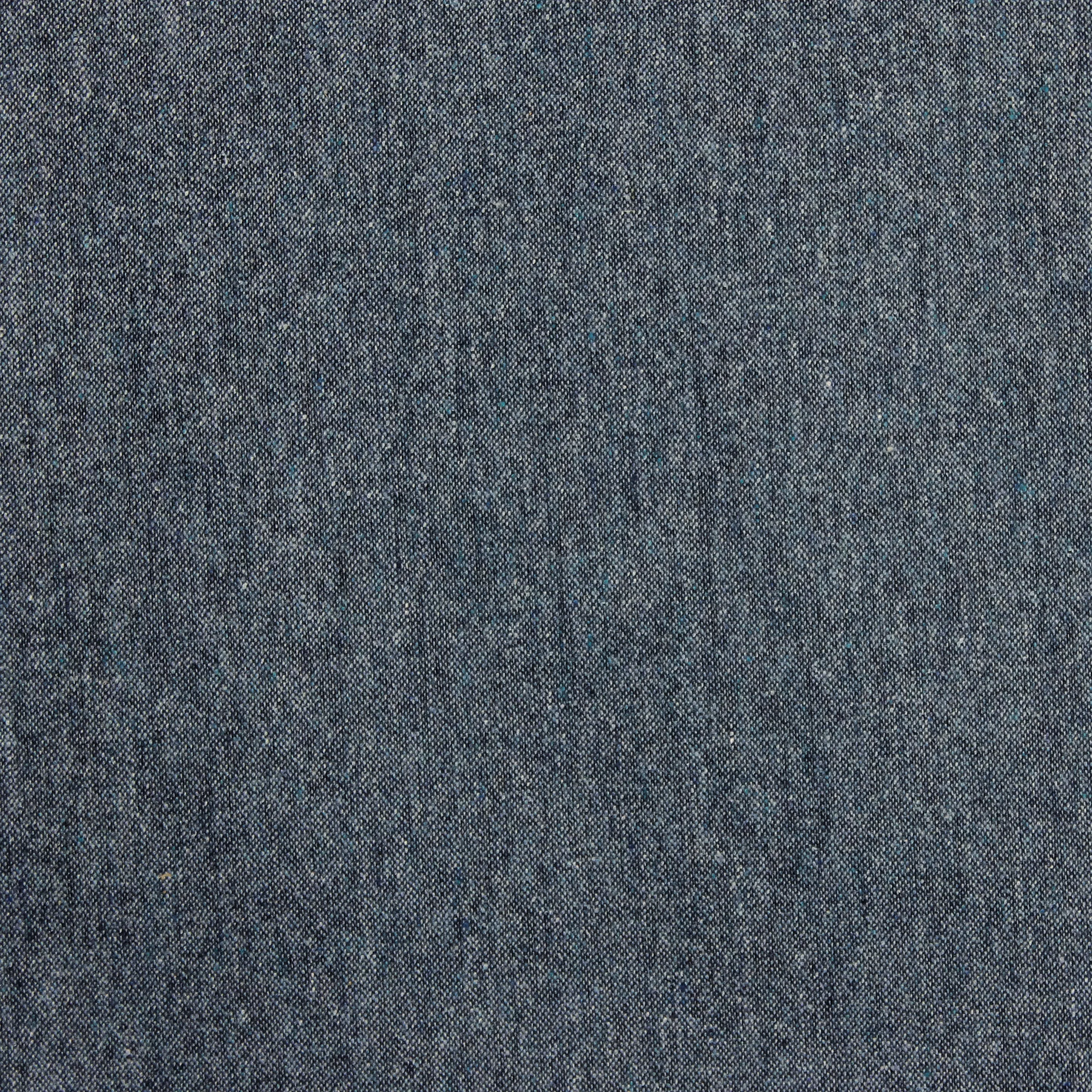 Tweed blauw in wolmengeling - La Maison Victor