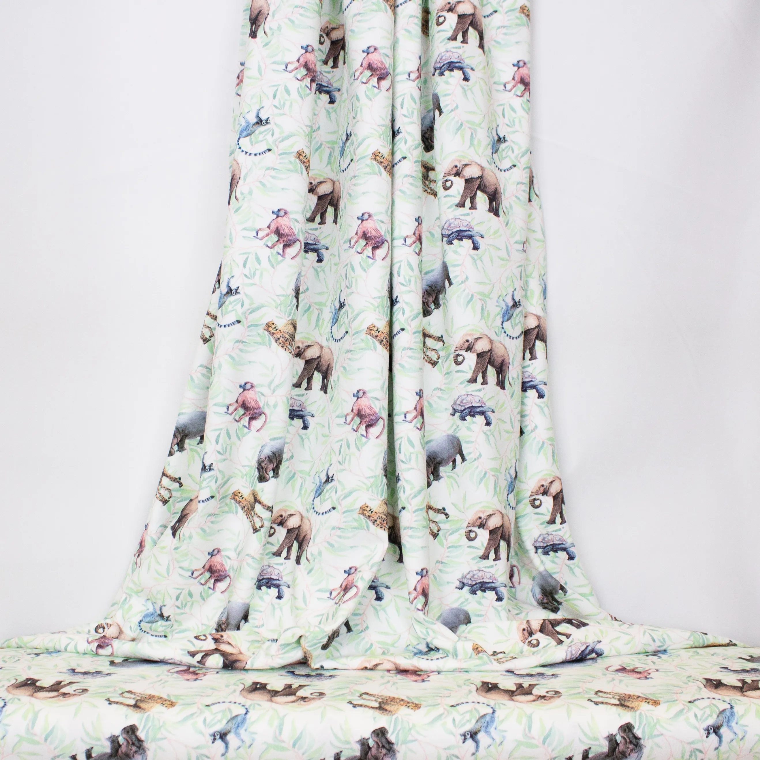 Tricot met exotische dieren