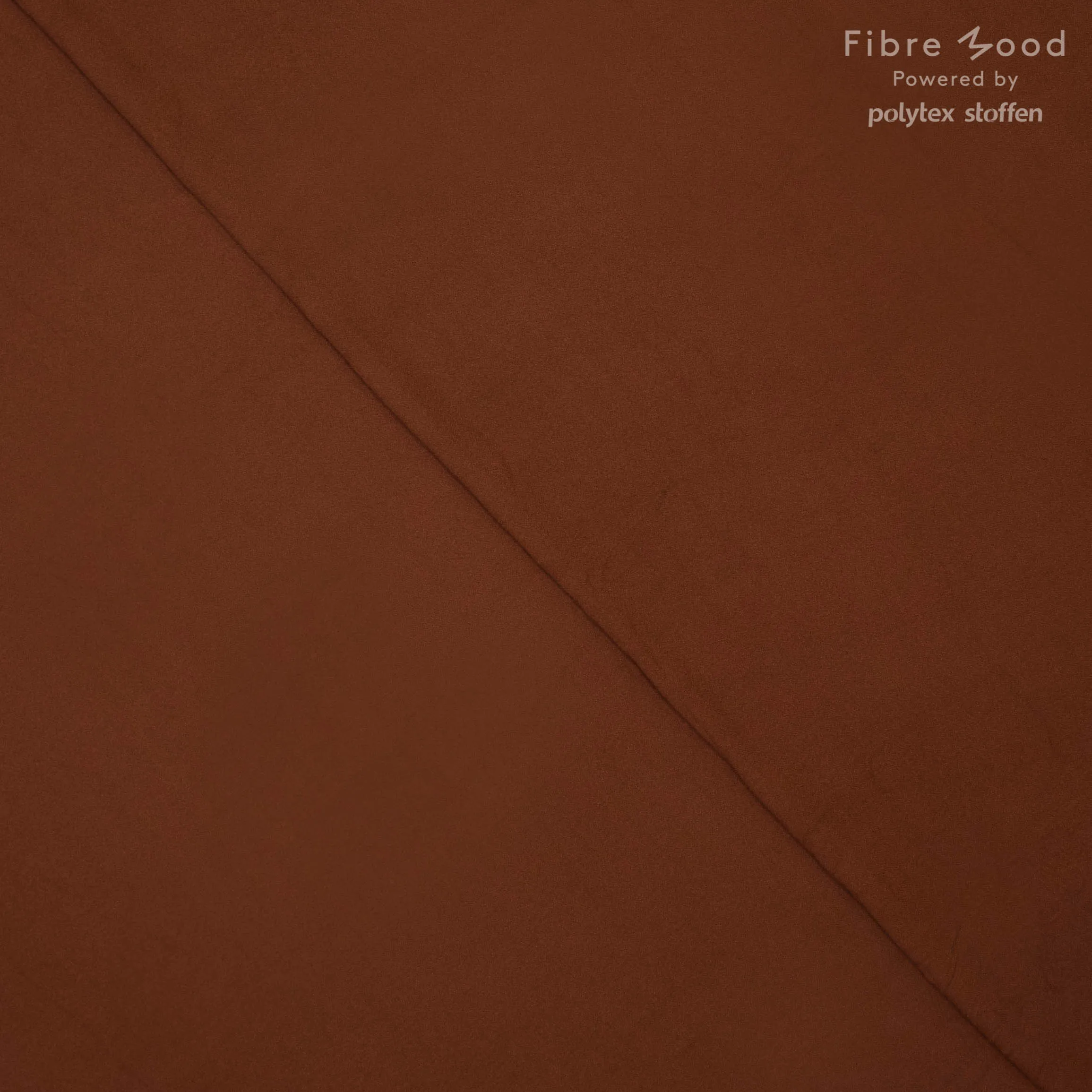 Bruine viscose crêpe - Fibre Mood