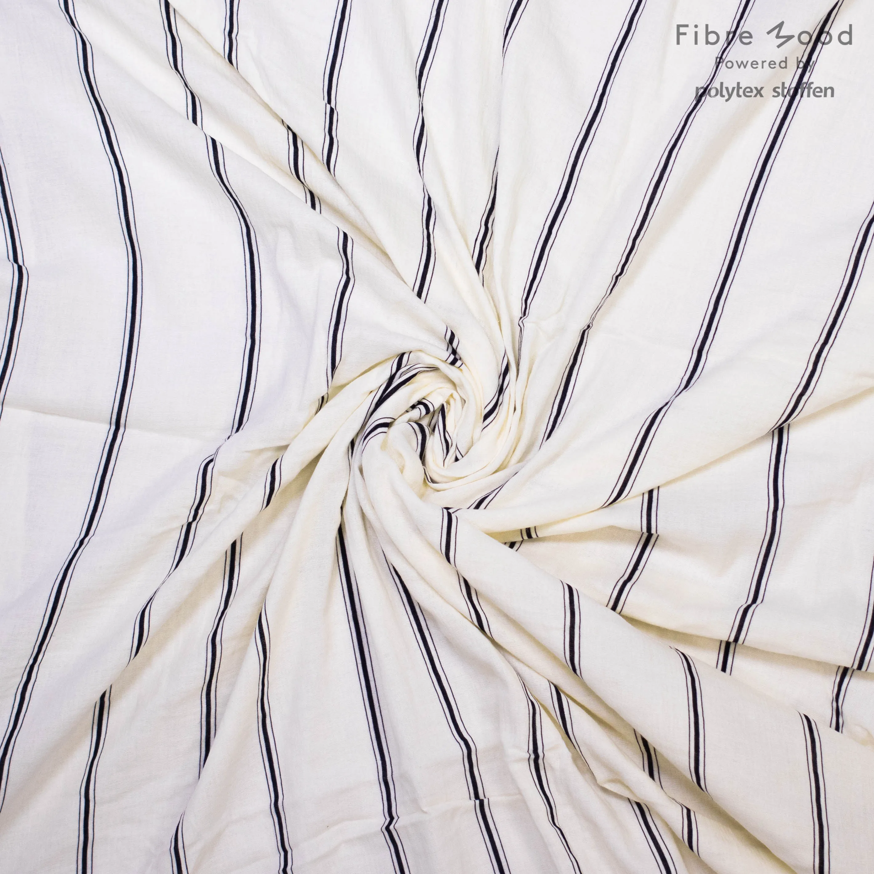 Gestreepte Double Gauze - Fibre Mood