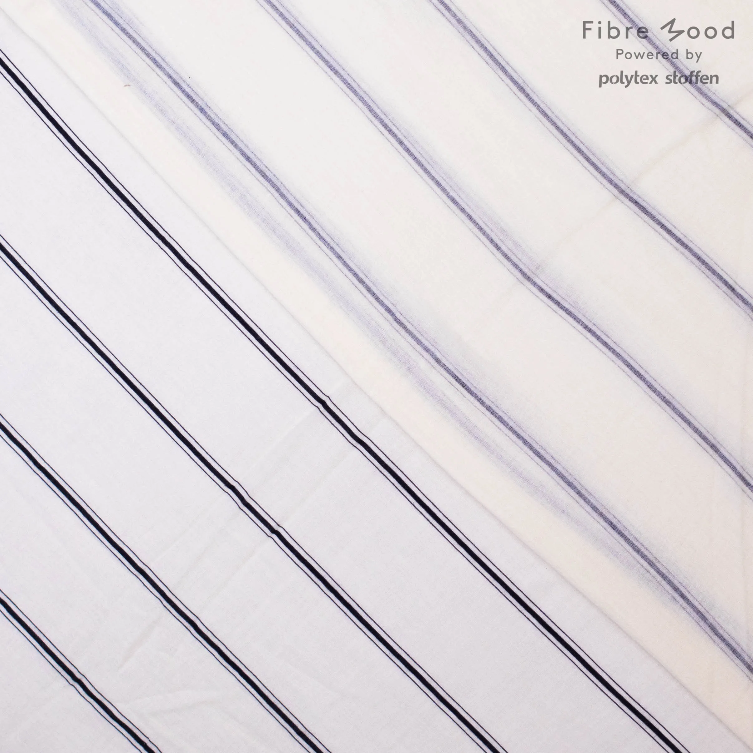 Gestreepte Double Gauze - Fibre Mood