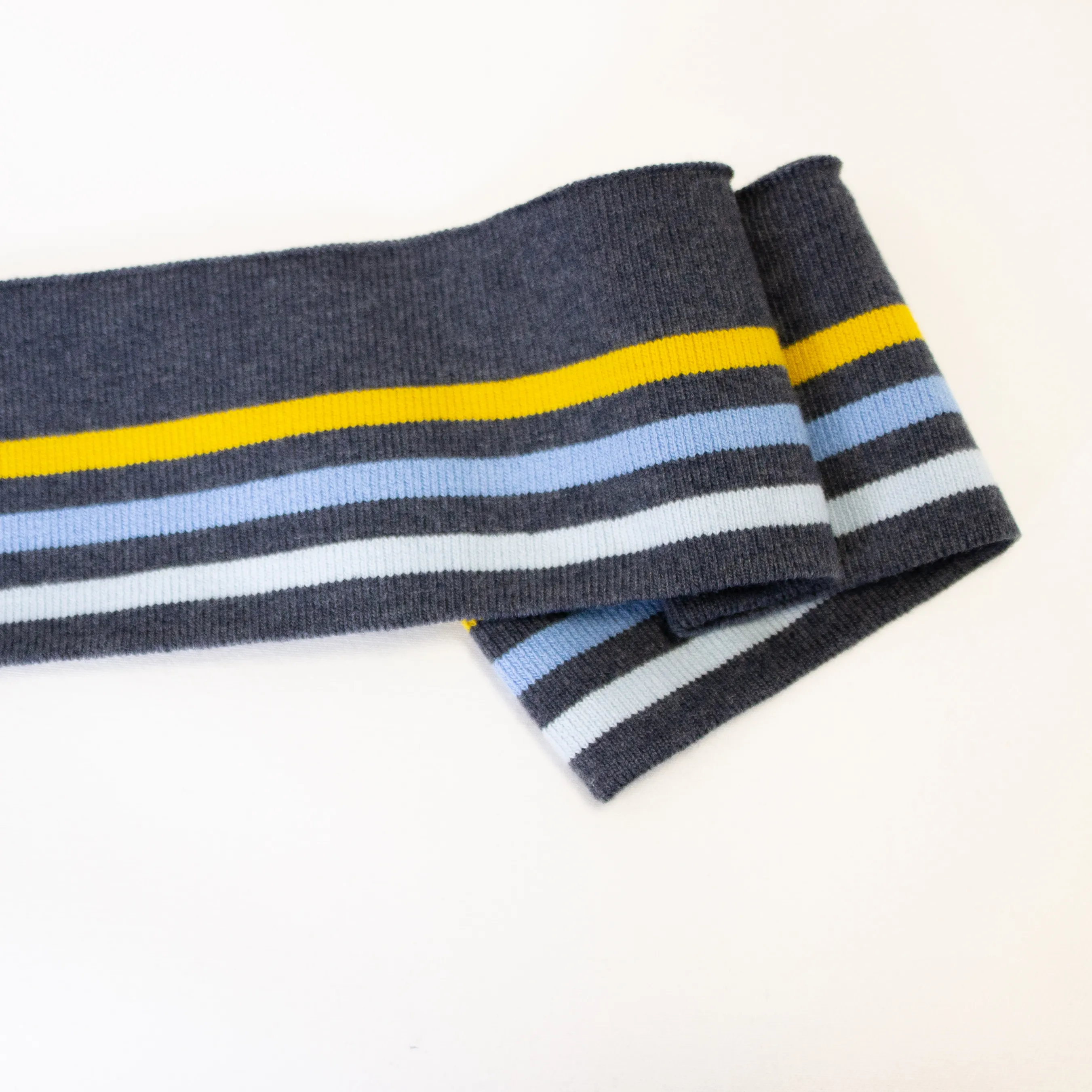 Blauw gestreepte Cuff (boordstof) - Poppy