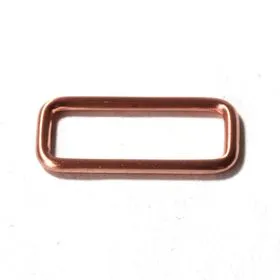 Passant - rosé goud - 25 mm