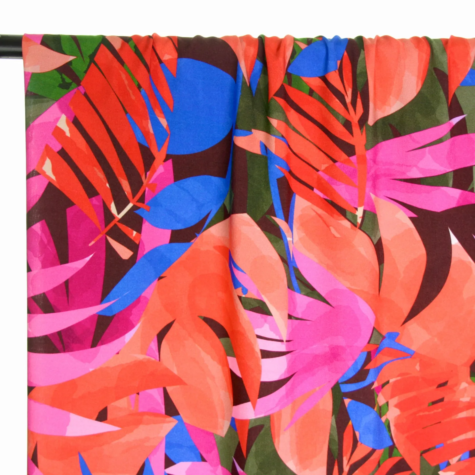 Viscose met planten bladeren - Atelier Jupe
