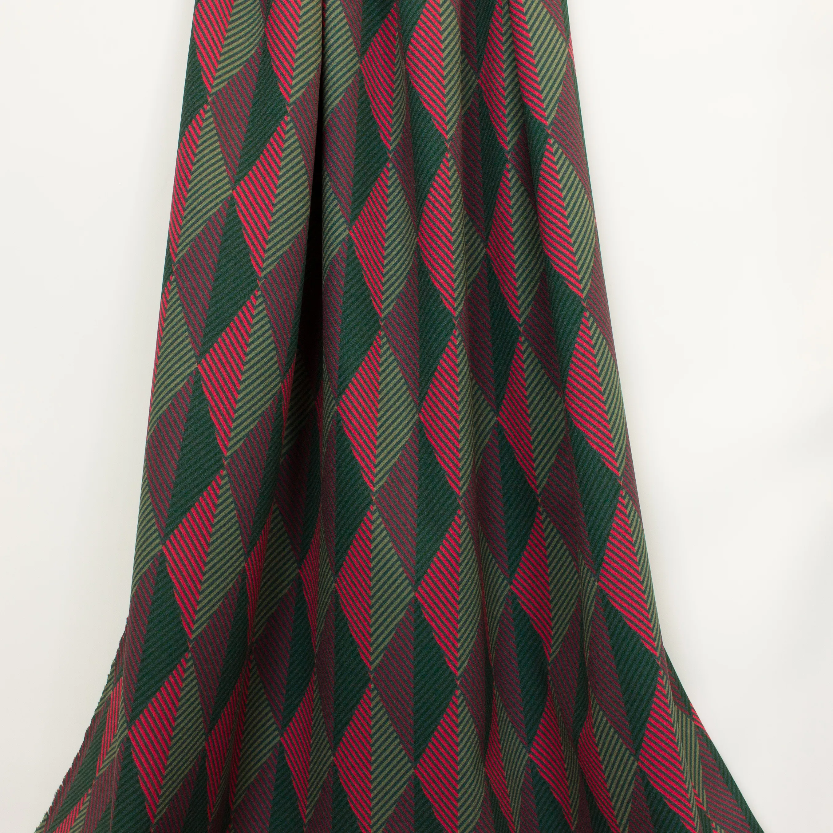 Polyester Tricot met Geometrisch Patroon