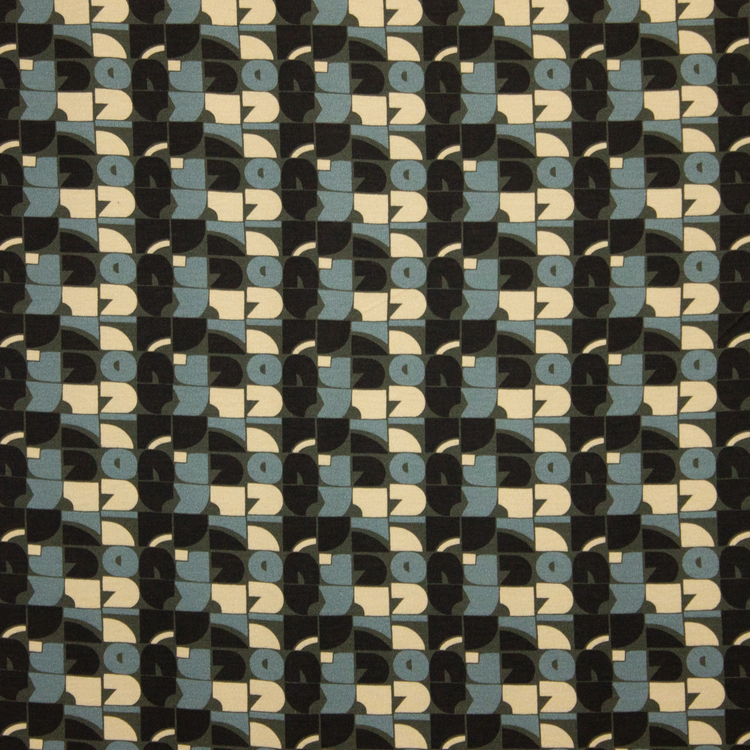 Italiaanse Punta di Roma met blauw motief - Alta Moda
