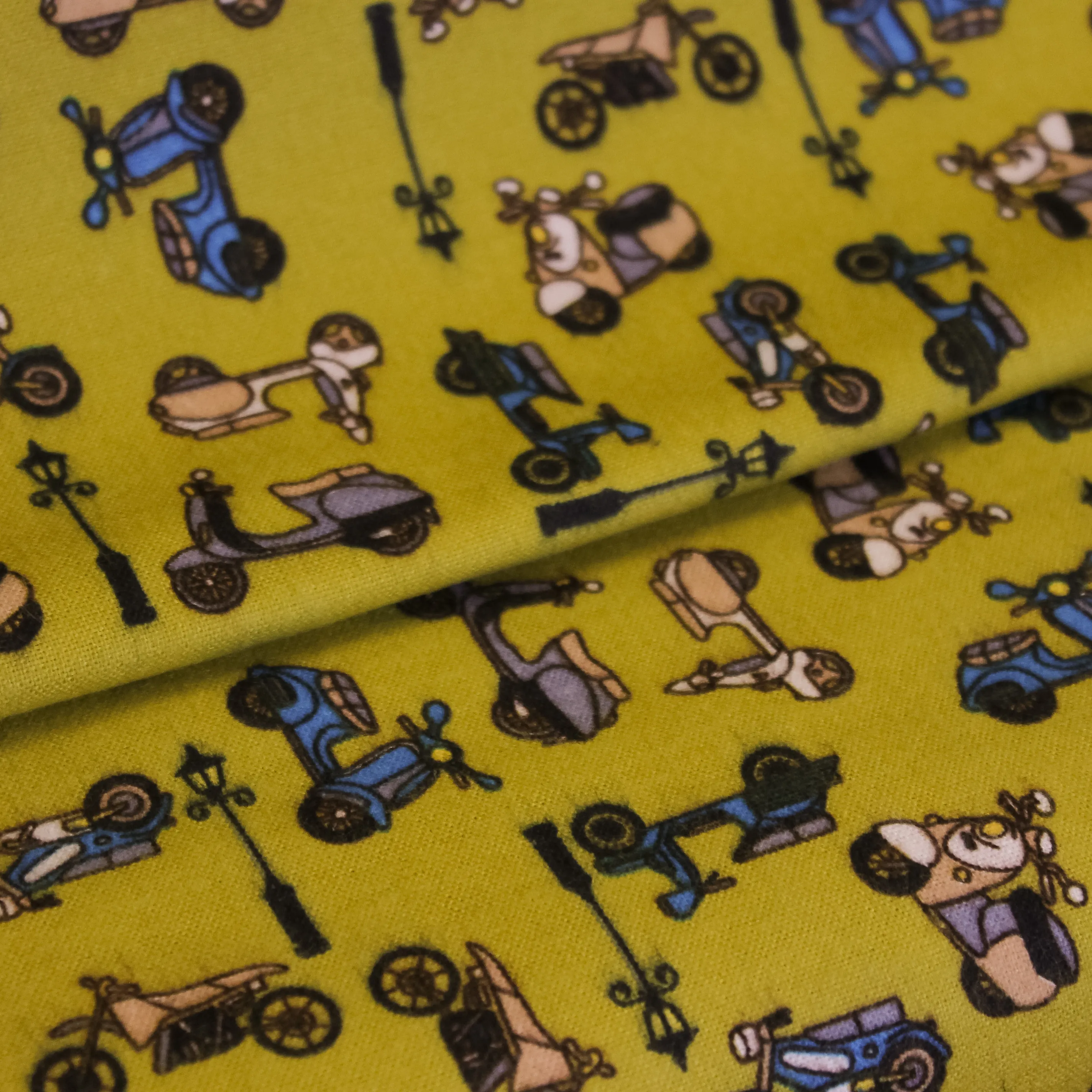 Flanel met Scooters