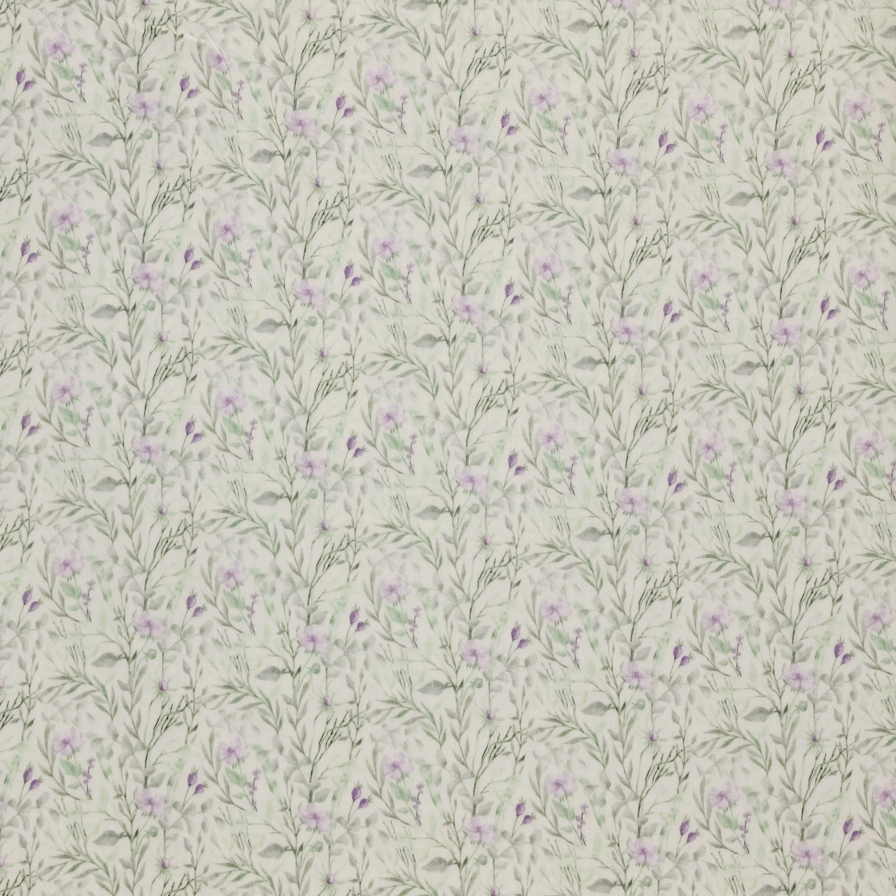 Double Gauze met Bloemen