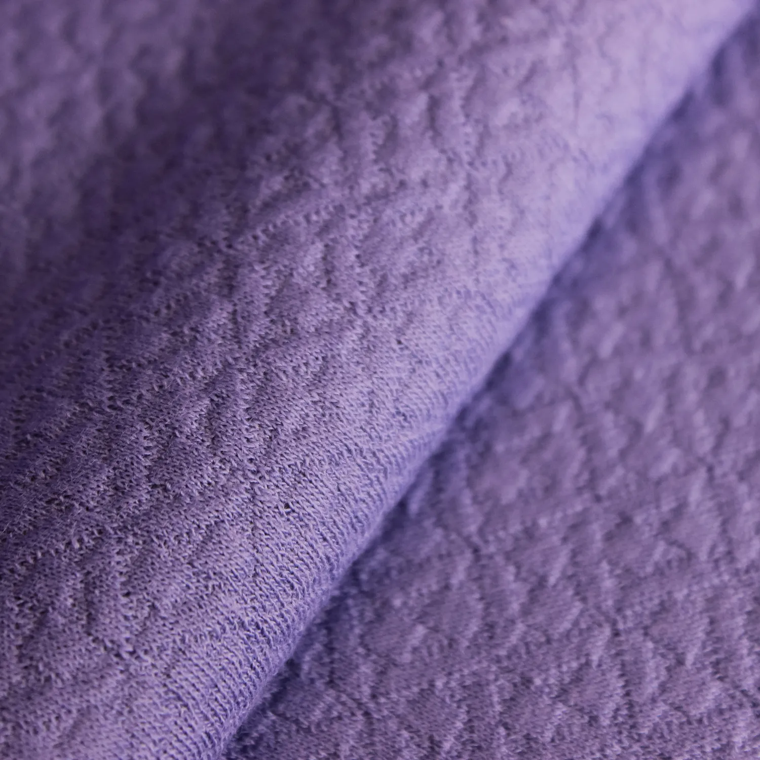 Stretch jacquard paars