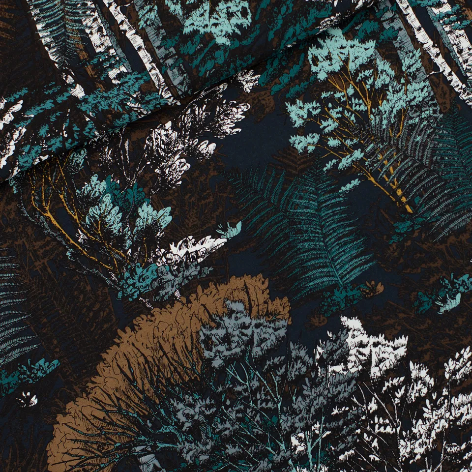 Viscose 'Winter Wood' - See you at six