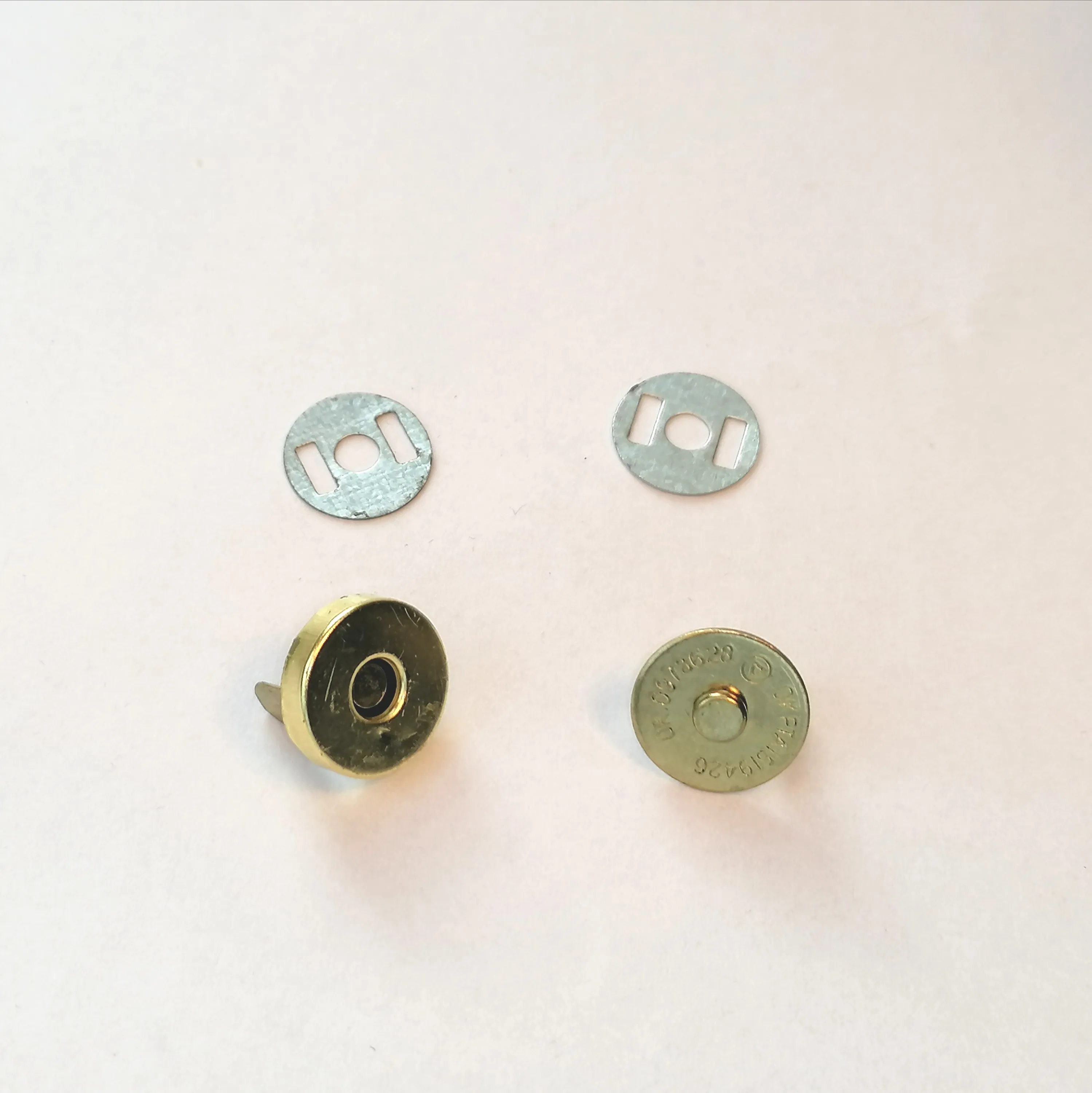 Magneetsluiting - 14,5 mm - brons