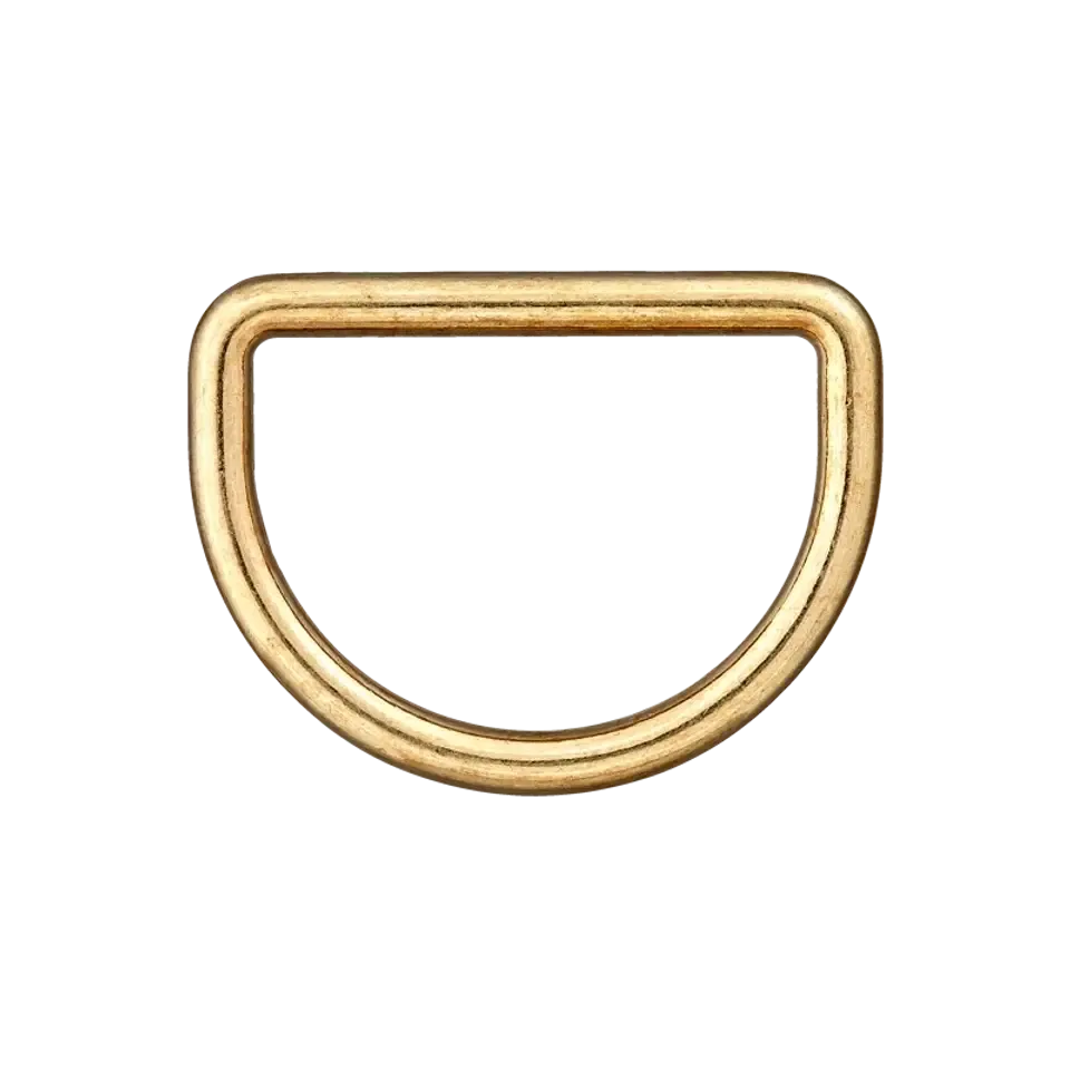 D ring - goudkleur - 2 cm