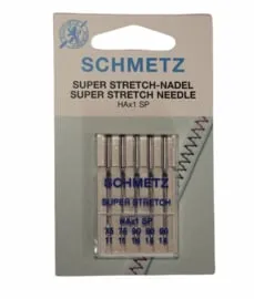 Super stretch naalden assortiment - 75/11 en 90/14 - 5 stuks - Schmetz