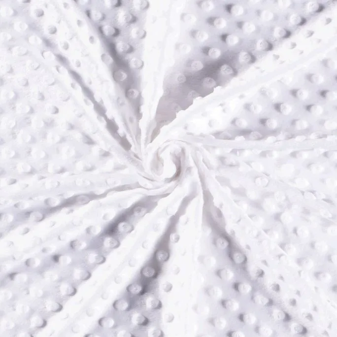 Noppenfleece wit
