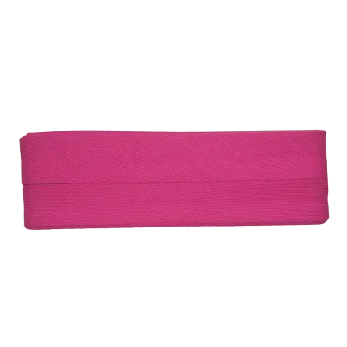 Biais - katoen 2 cm x 5 m - fuchsia