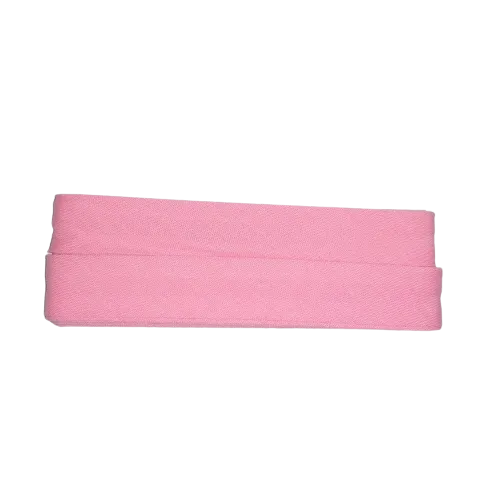 Biais - katoen 2 cm x 5 m - roze