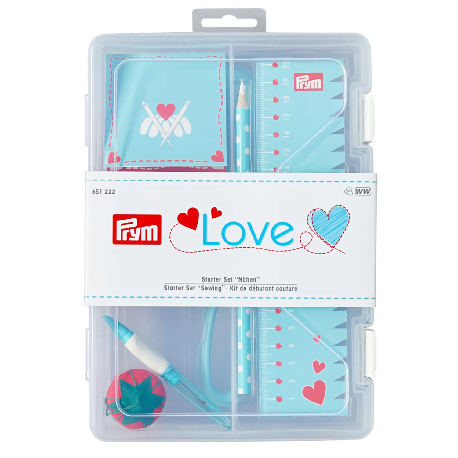 Naaidoos starter set turquoise - Prym Love