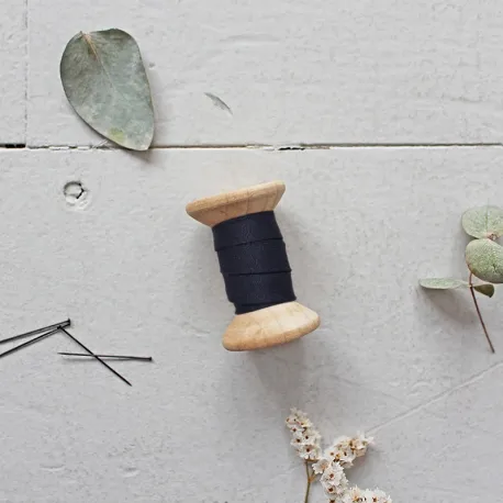 Biais donkerblauw - Atelier Brunette