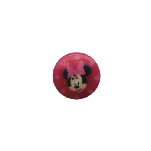 Knoop Minnie Mouse - 13 mm