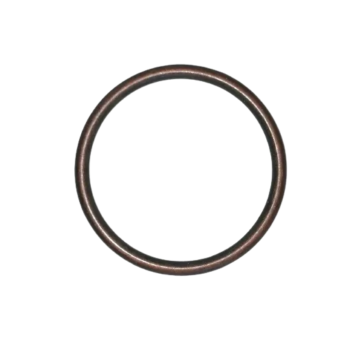 O ring - oud koper - 30 mm