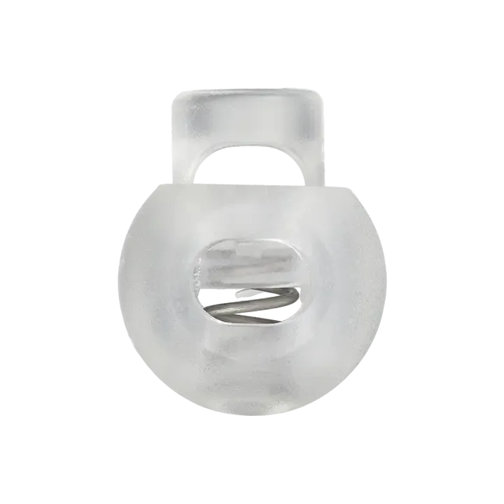 Koordstopper plastic rond 20 mm - transparant