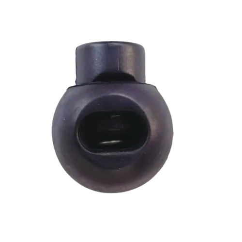 Koordstopper plastic rond 20 mm - donkerblauw