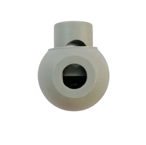 Koordstopper plastic rond 20 mm - grijs