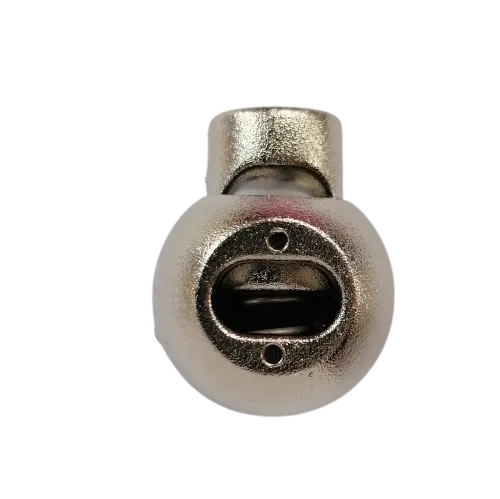 Koordstopper plastic rond 20 mm - zilver