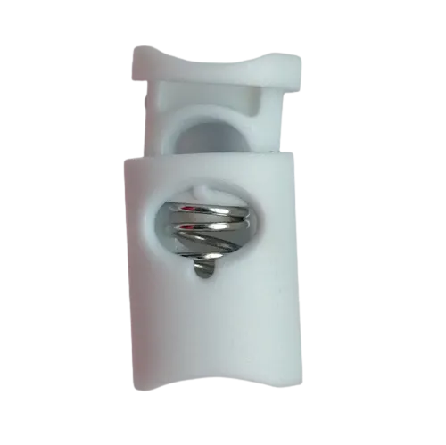 Koordstopper plastic 32 mm - lichtblauw / babyblauw