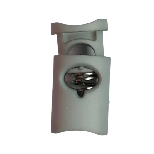 Koordstopper plastic 32 mm - grijs