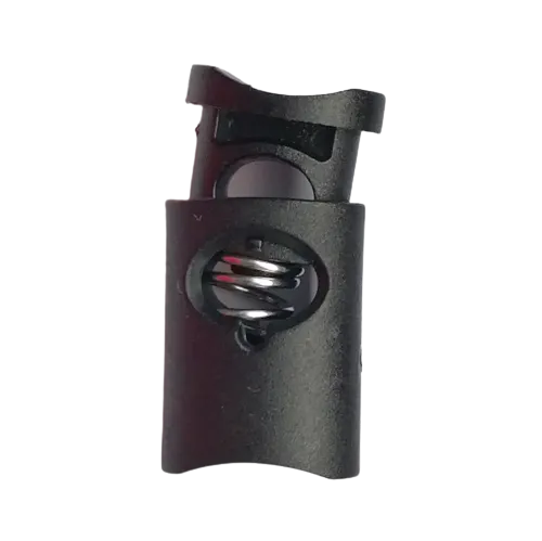 Koordstopper plastic 32 mm - zwart