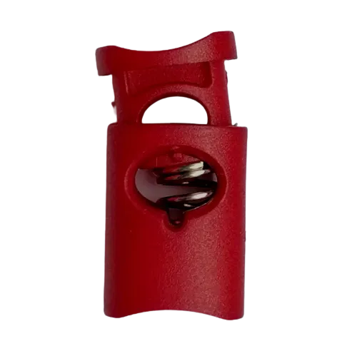 Koordstopper plastic 32 mm - donkerrood