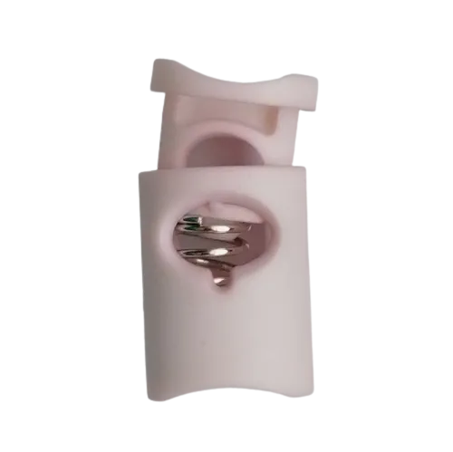 Koordstopper plastic 32 mm - lichtroze