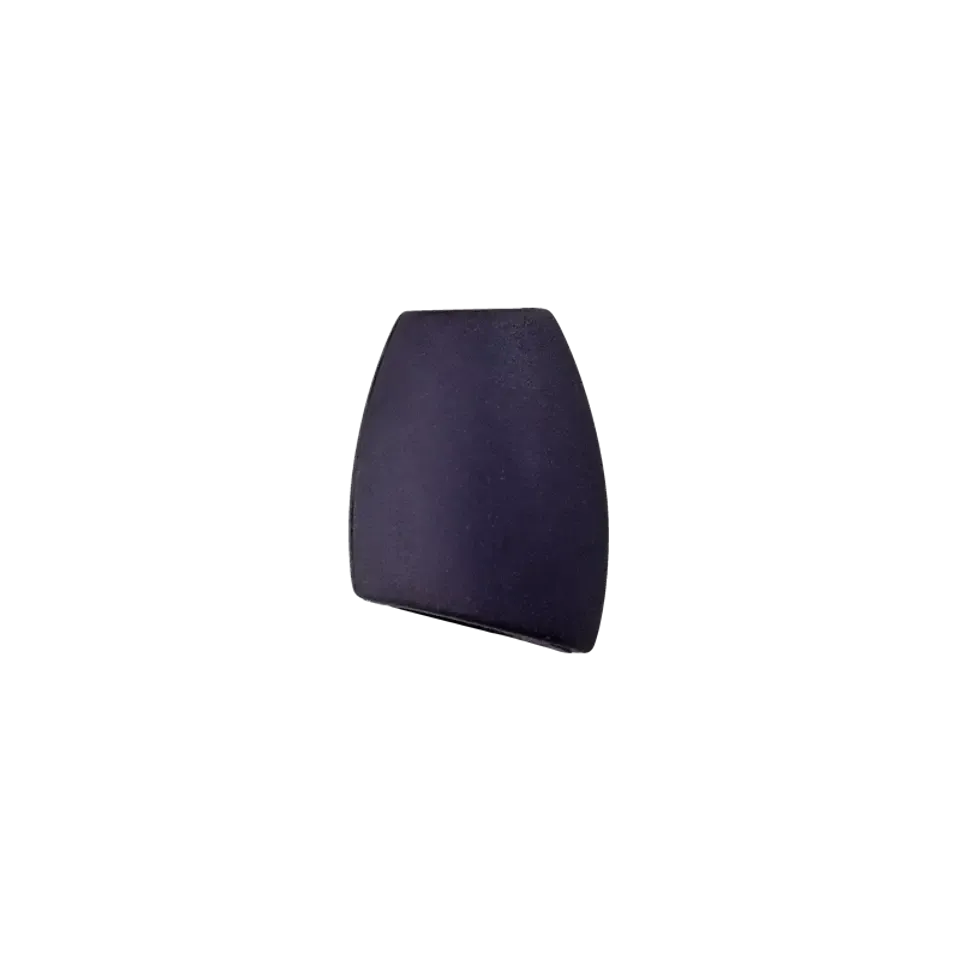 Koord einde plastic 16 mm met schuine onderkant - donkerblauw  (opening 4 mm) - Prym