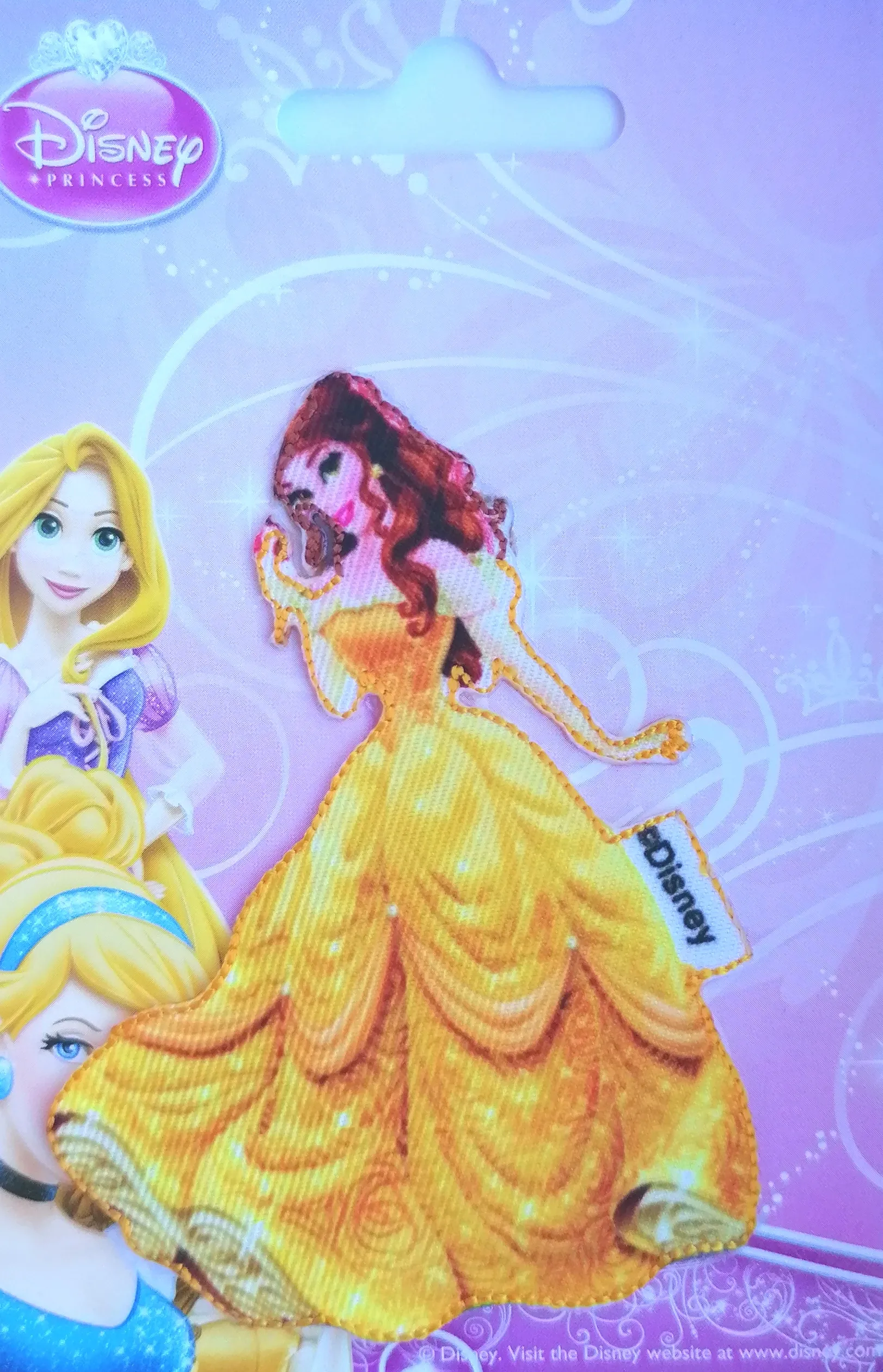 Applicatie Disney Belle en het beest - 7 x 10 cm