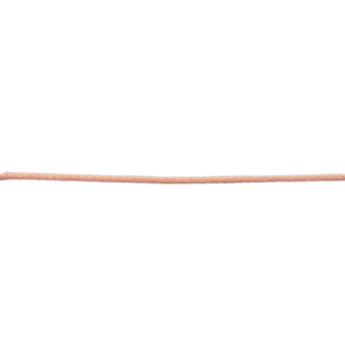 Zalmroze capuchon koord met pit - polyamide 3 mm