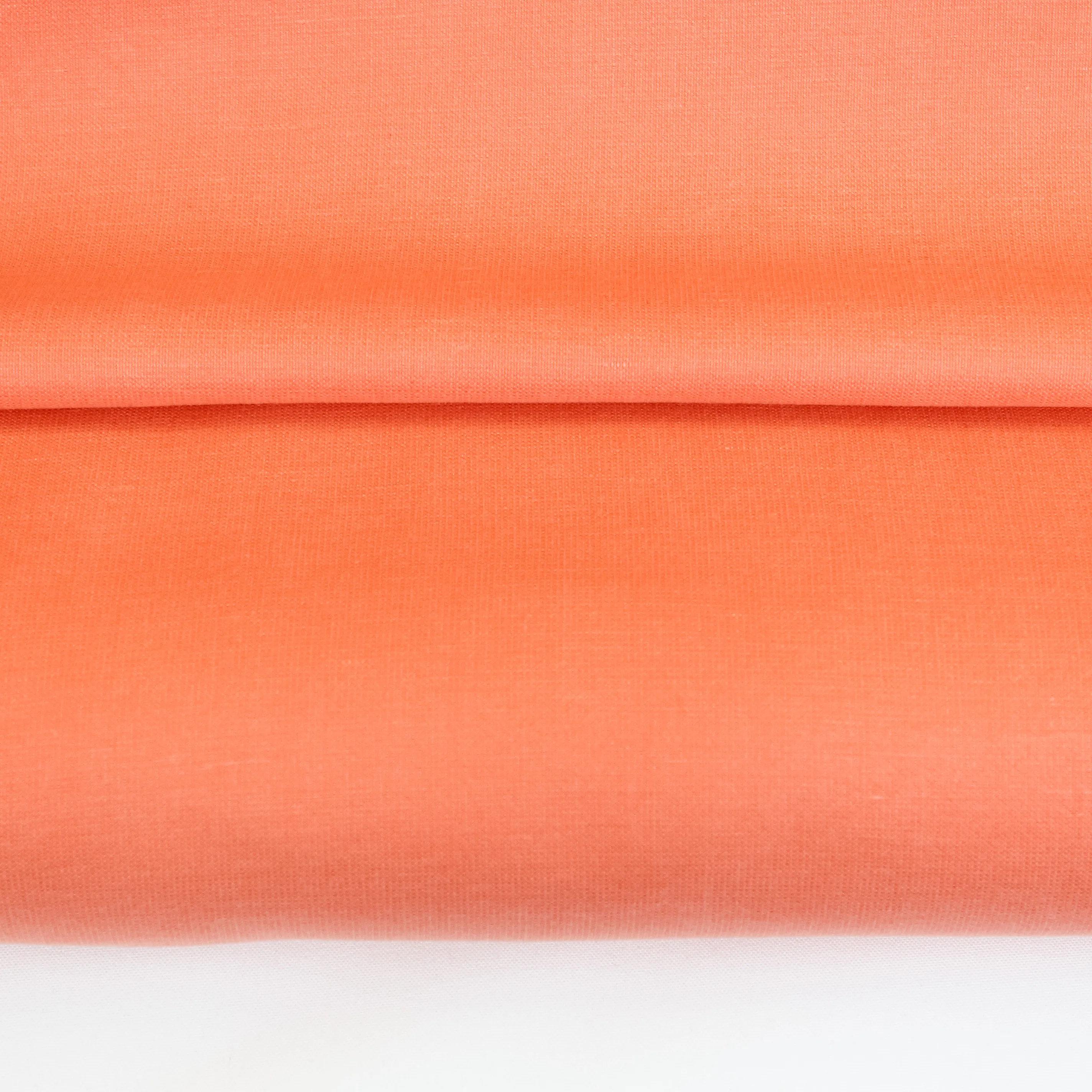 Licht rekbare oranje linnen