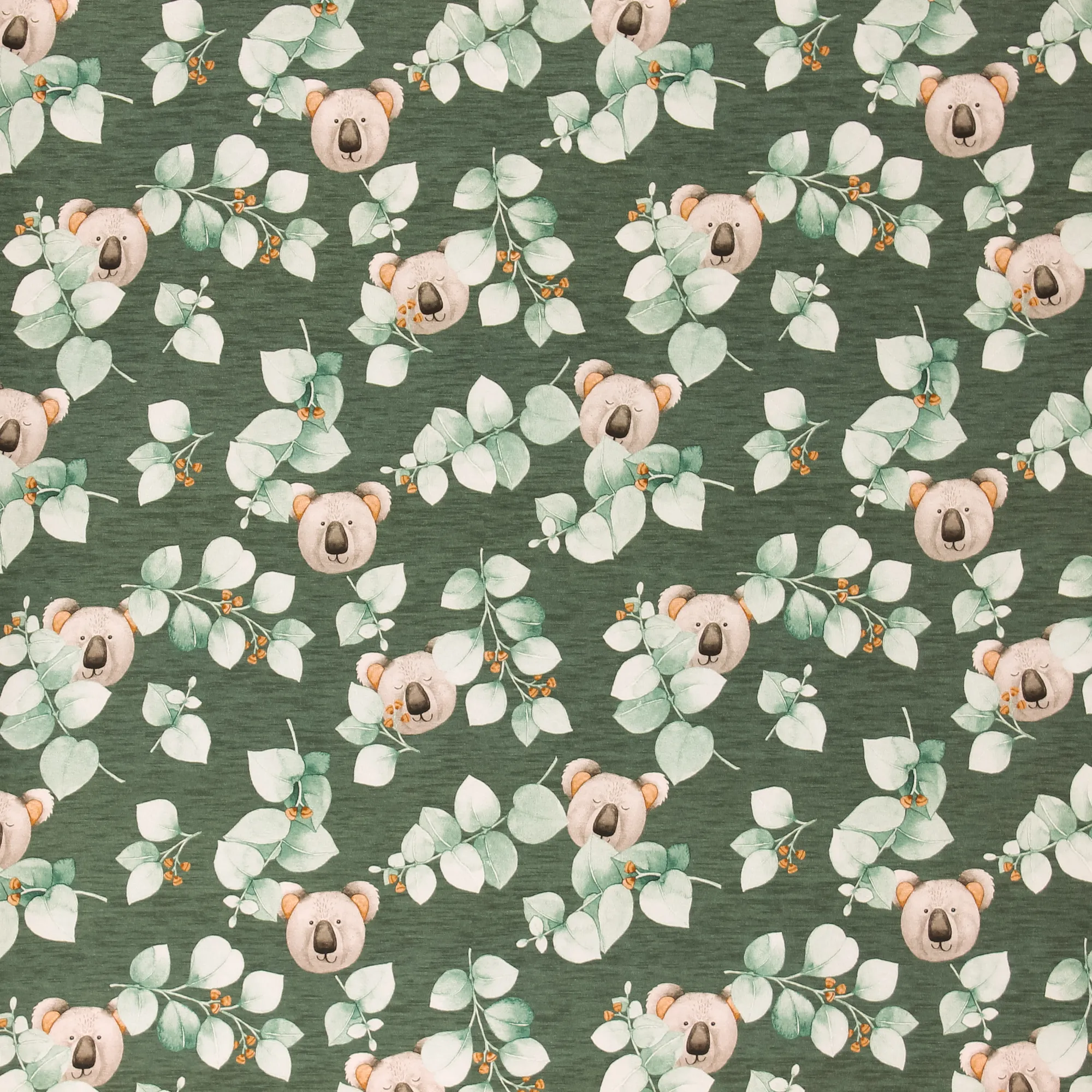 Tricot met takken en koala's