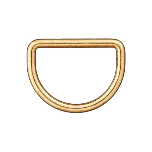 D ring - goud - 15 mm
