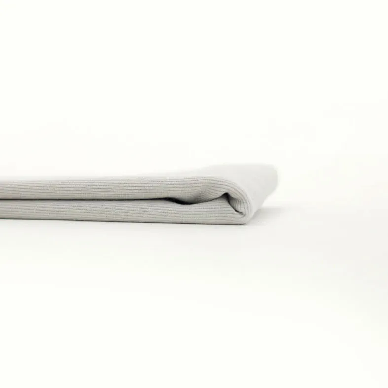 'Glacier Gray' geribde boordstof - See you at six