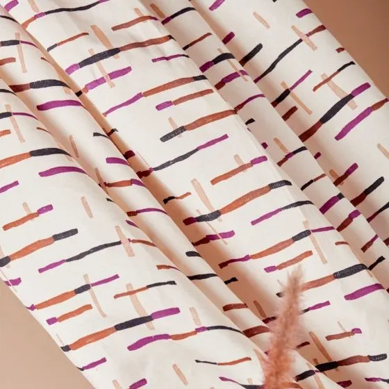 Linnen viscose 'Loom Off-White' - Atelier Brunette