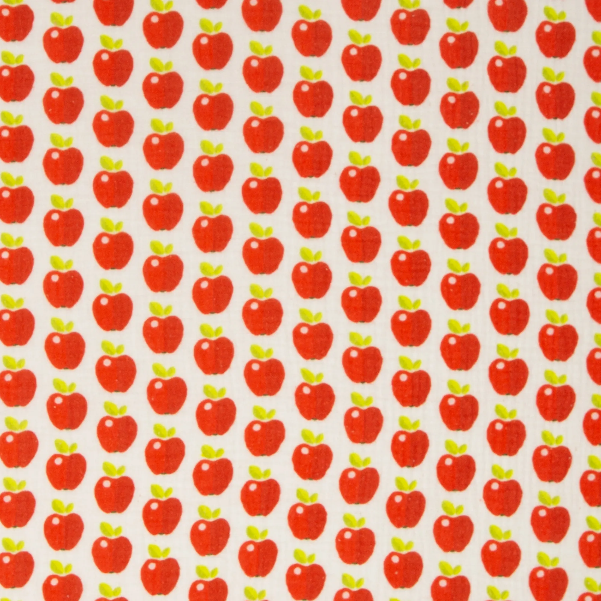 Double gauze met appels 'Thea'