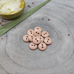 Lichtbruine knoopjes 12 mm  - Classic Shine Buttons Maple - Atelier Brunette